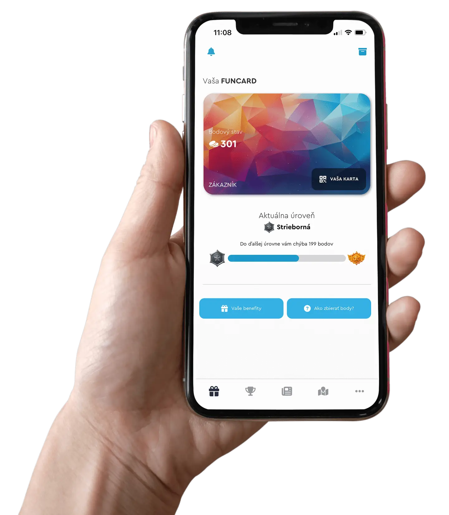 FUNCARD - Zbieraj body a uži si svet výhod a benefitov!