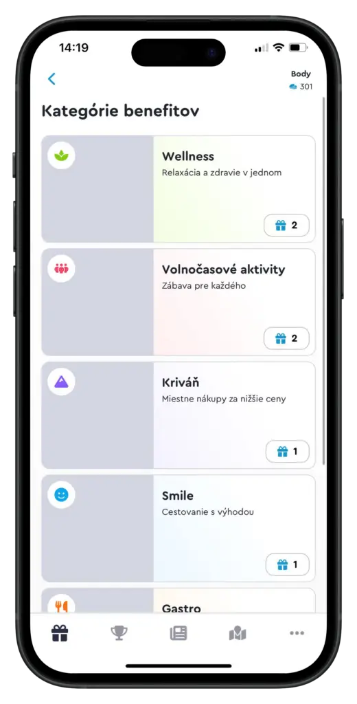 FUNCARD - Zbieraj body a uži si svet výhod a benefitov!